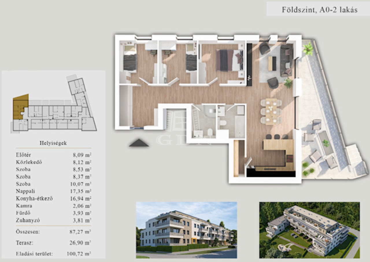 Verkauf Tata Wohnung (Ziegel)